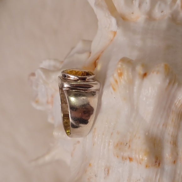 Citrine ring. - Picture 5 of 9